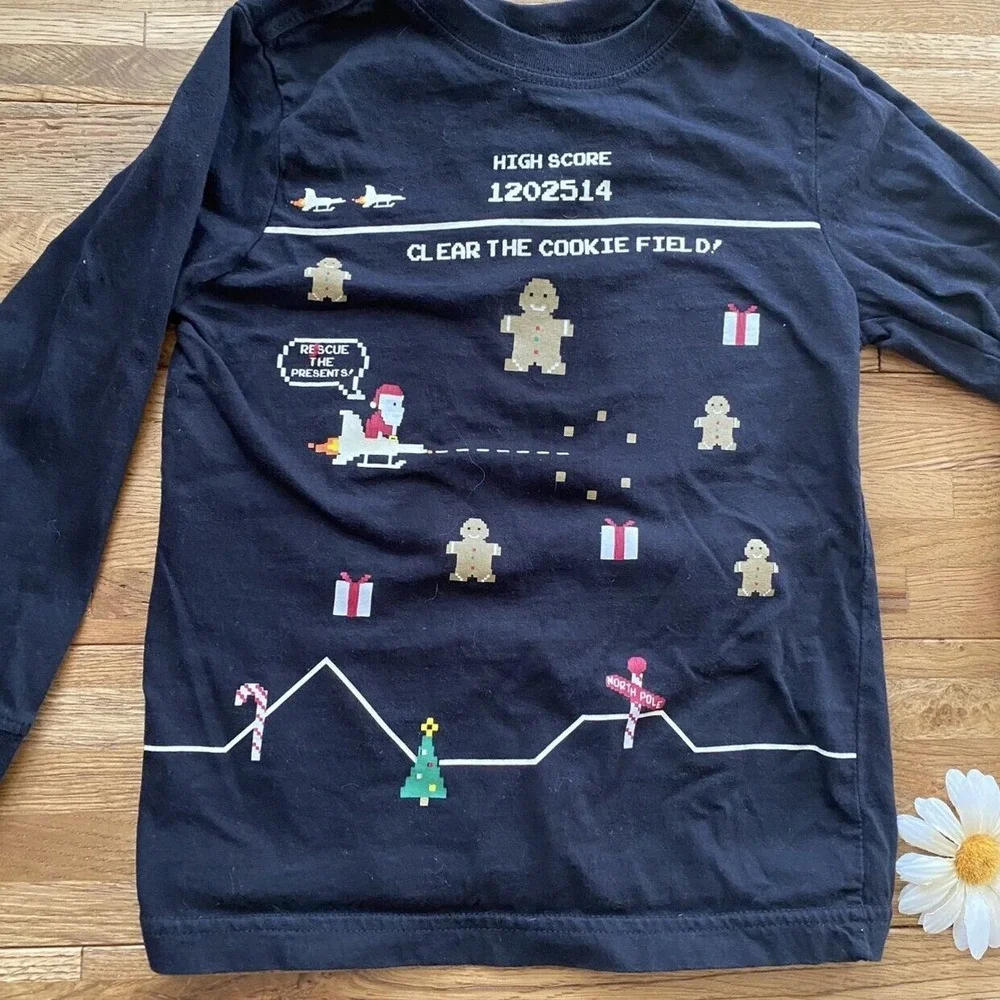 Gymboree Gamer Christmas Shirt Size 3t‎
